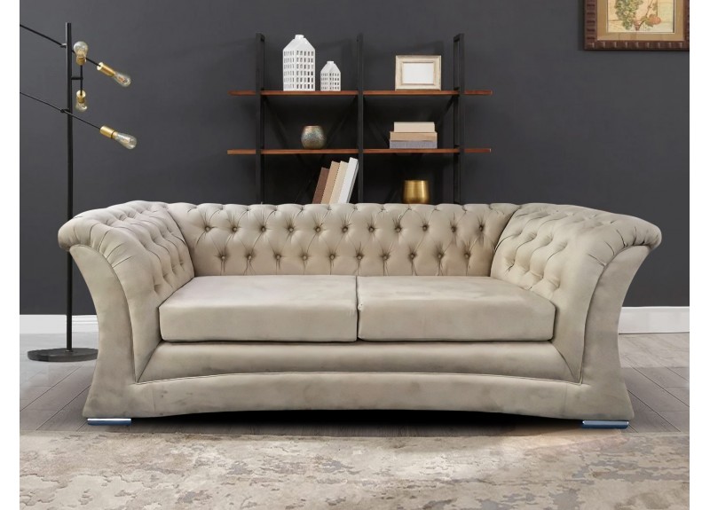 SOFA VERSAILLES 3 SEATER CREAM ( 27970 )